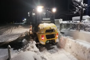 除雪作業