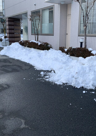 除雪作業