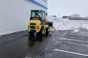 除雪事業部の作業例