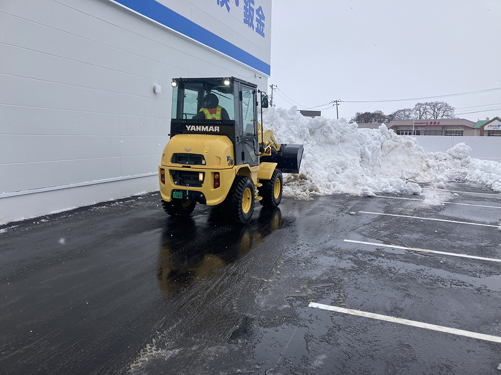 除雪作業