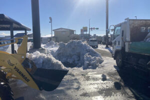 除雪事業部の作業例