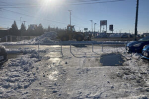 除雪事業部の作業例